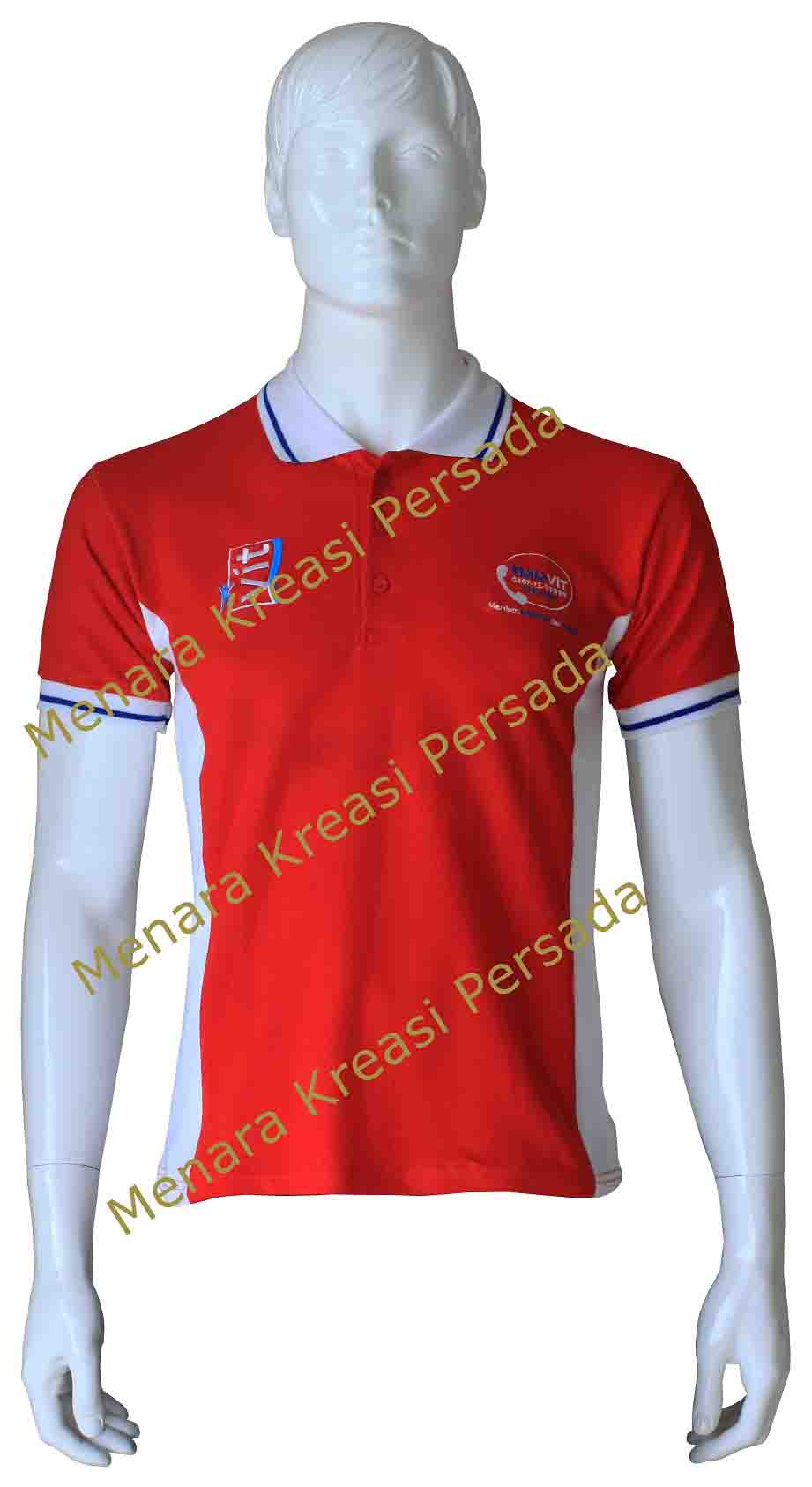 Contoh Kaos Promosi - VIT Merah